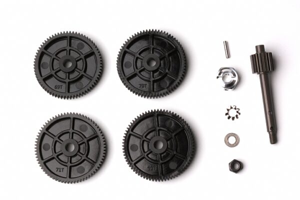 PR S1 Spur Gear For Direct Mount 69/70/71/72T SET