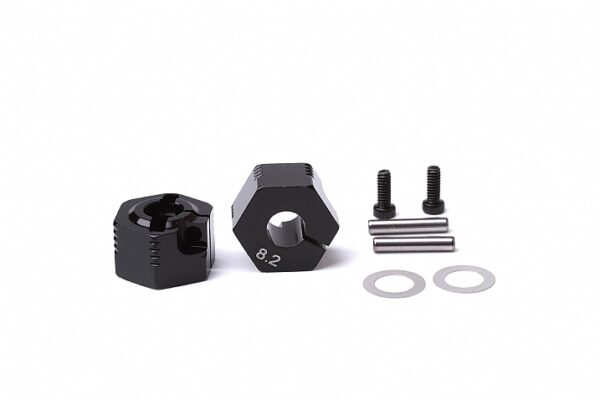 PR Wheel Hex -12mm x 6.2mm (2pcs)