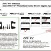 PR S1 V4 Aluminium Caster Block 3 Degree (1pr) - Bild 3