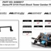 PR S1V4 Front Shock Tower Camber Plates (1st) - Bild 3