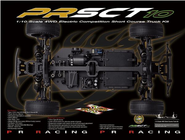PR SCT 10 4WD Short Course Kit - Bild 2