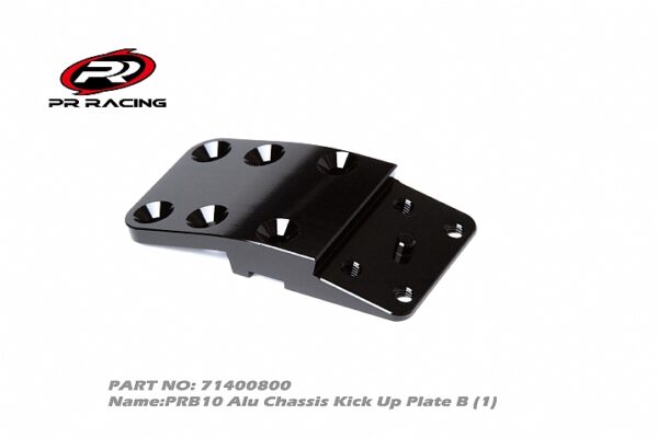 PR B10 Alu Chassis Kick Up Plate B (1) - Bild 2