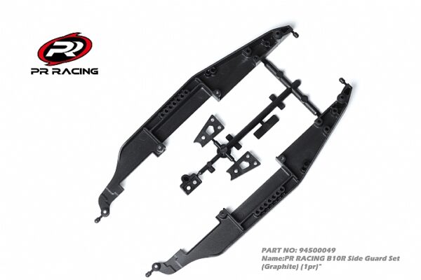 PR B10R Side Guard Set (Graphite) (1pr)