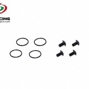Shock Cap. Screw 2.5x4-4pcs and (O-Ring 13x1)Set (