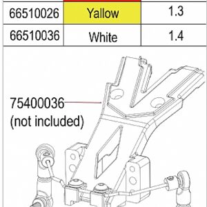 Team PR Racing S1 V3 Front Anti-Roll Bar Drop Link