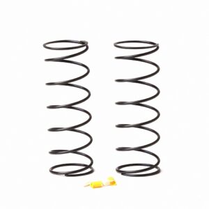 PR 1/10 Rear Shock Spring-White Yellow 0.065kg/mm For Type R (2)